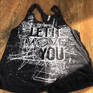 Let it Move you ZumbaFitness  RacerBack Tank